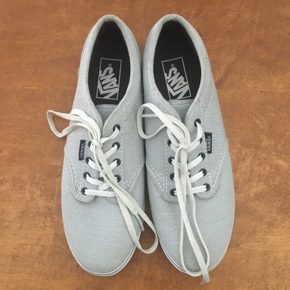 Vans striped sneakers Size 7.5